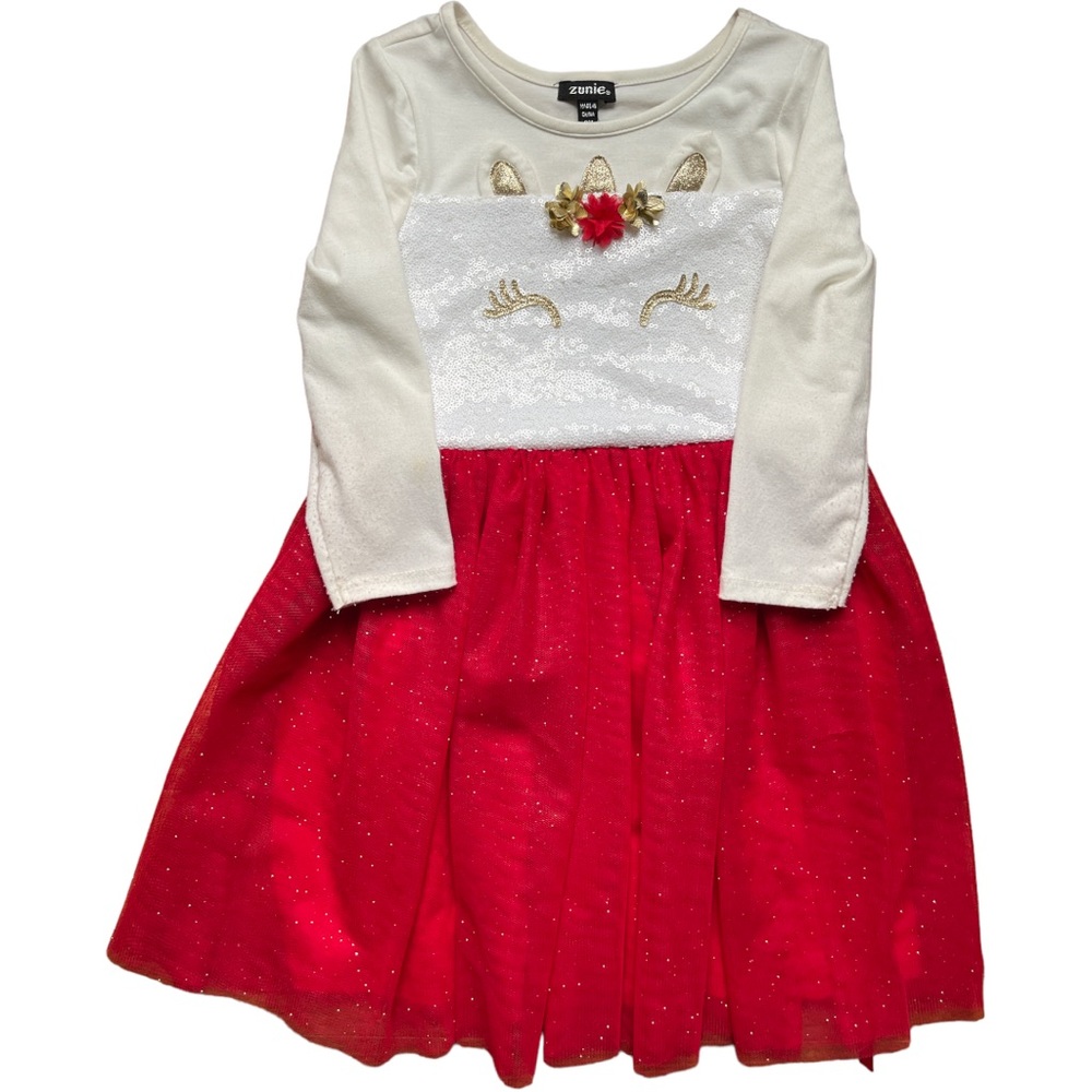 Zuni’s girls Christmas dress size 6x In EUC perfect for Christmas season